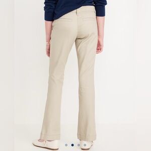 NWT Old Navy size 10. Mid Rise Boot-Cut khaki pants